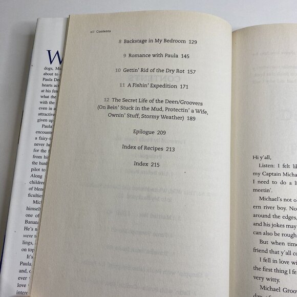 My Delicious Life w/ Paula Deen by Michael Groover Hardcover Signed 1st Edition - Picture 14 of 15